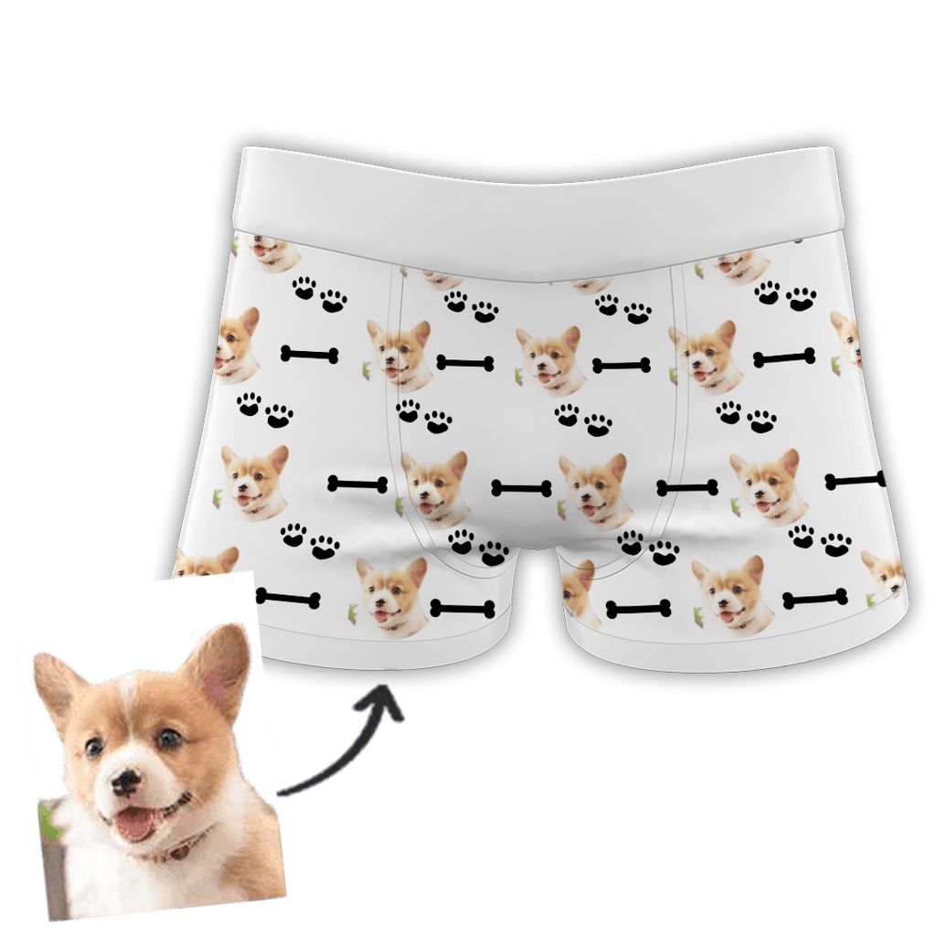 Vtipné boxery a ponožky s obrázkom vášho psa na darček