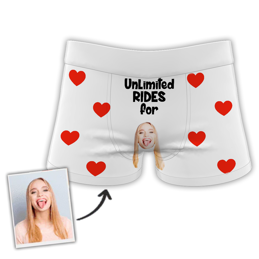 Funny personalizované boxerové šortky s vlastnou fotografiou tlače/tváre pre darček 12